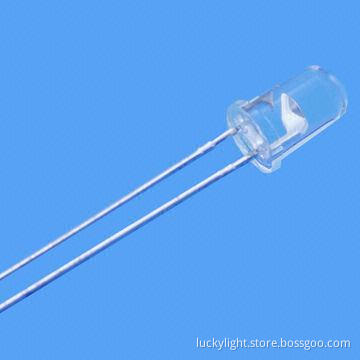 5mm Round LED Indicator with 590nm Wavelength, Viewing Angle of 30°